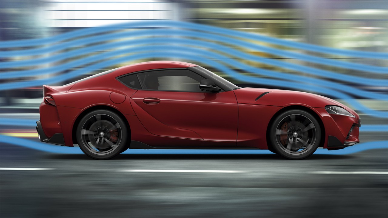 Bez ohľadu na situáciu sa môžete spoľahnúť na paket Toyota Supra Safety+